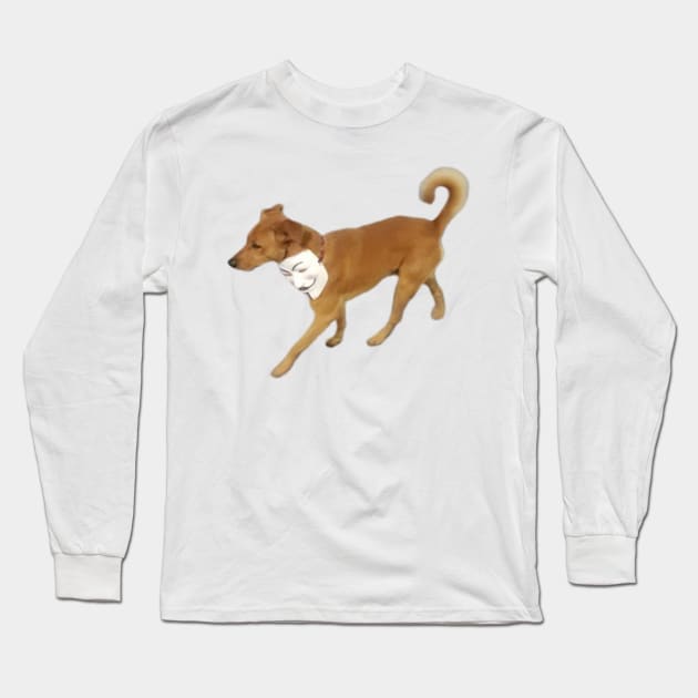 Anonymous Dog Long Sleeve T-Shirt by castrocastro